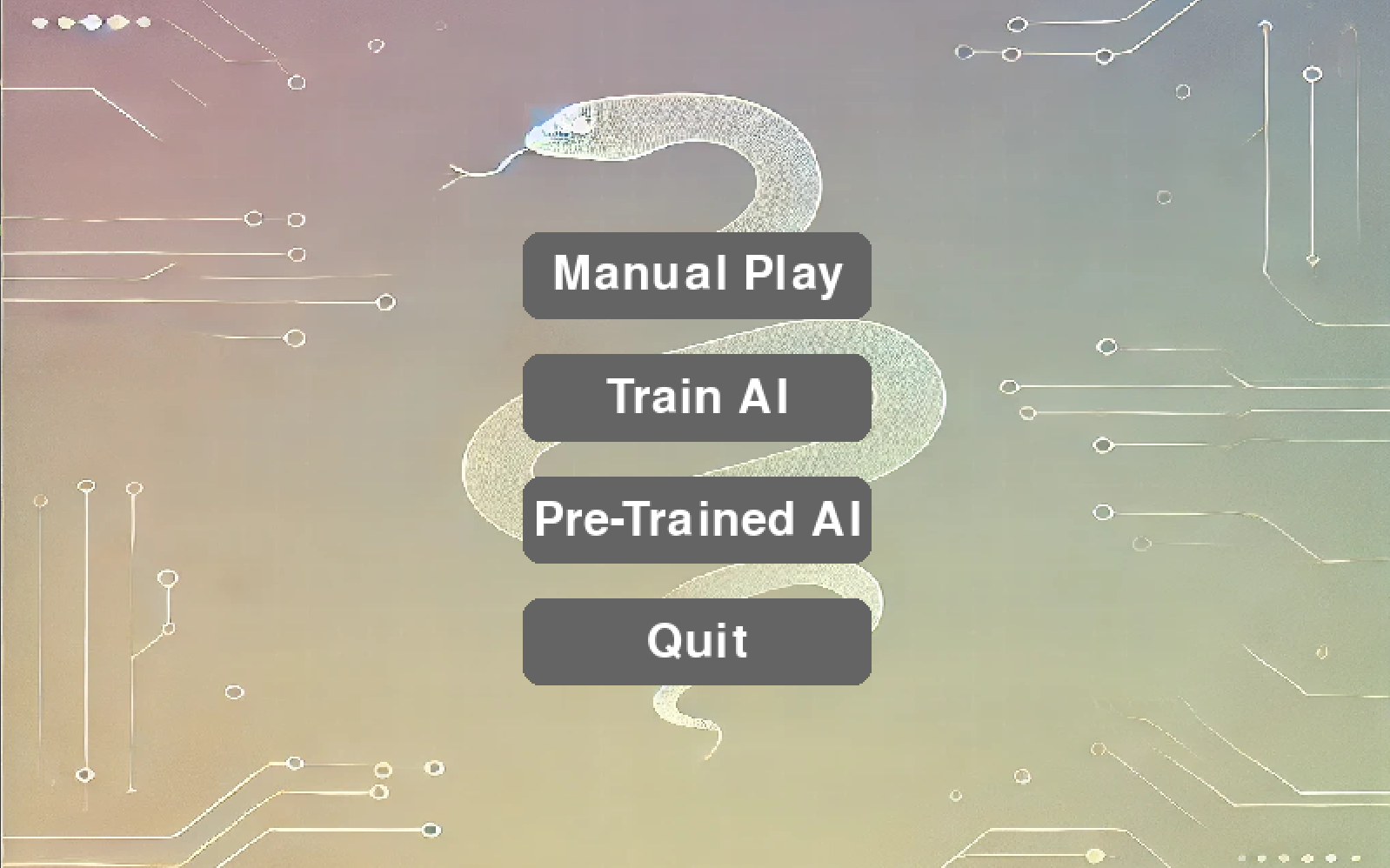Genetic Algorithm - Snake Game
